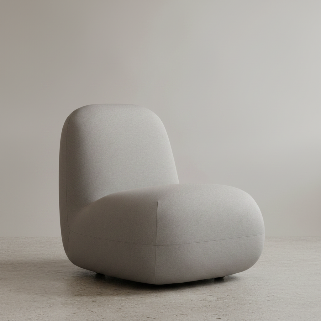 Toe Chair Flat 3/4 Front