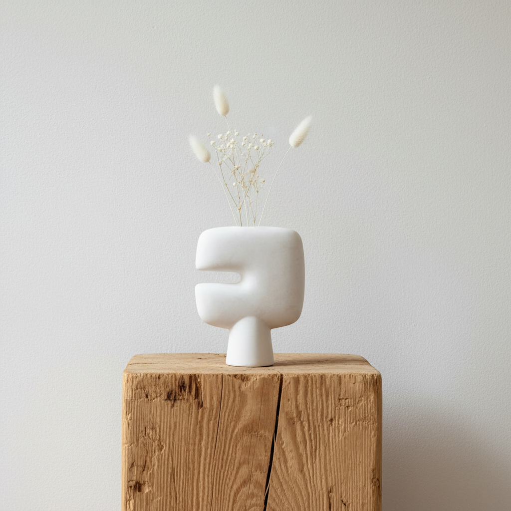 Tribal Vase Mini - Alternate Angle with Smooth Wall