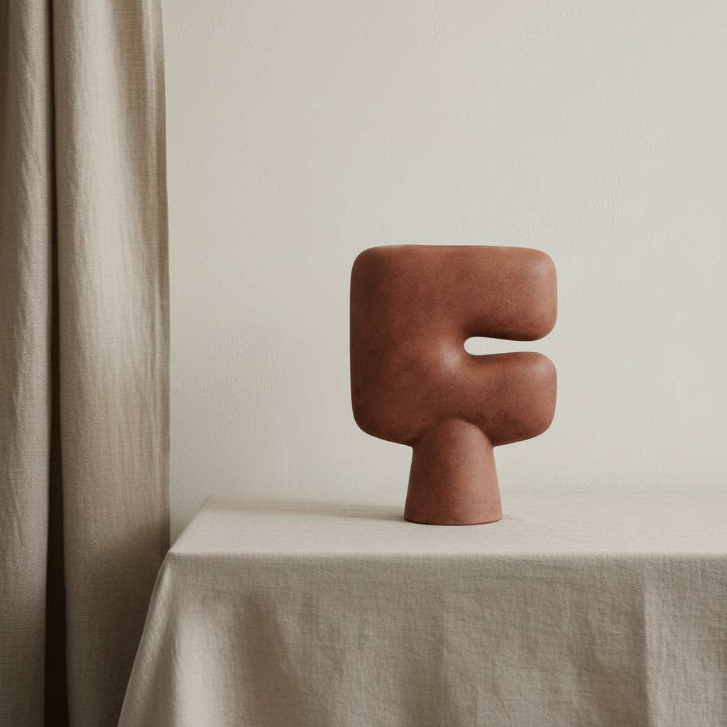 Tribal Vase styled backdrop