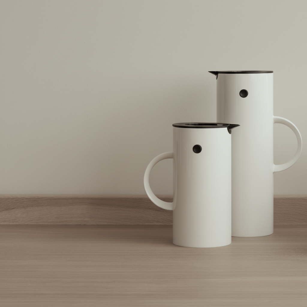 EM77 vacuum jug 0.5L - white