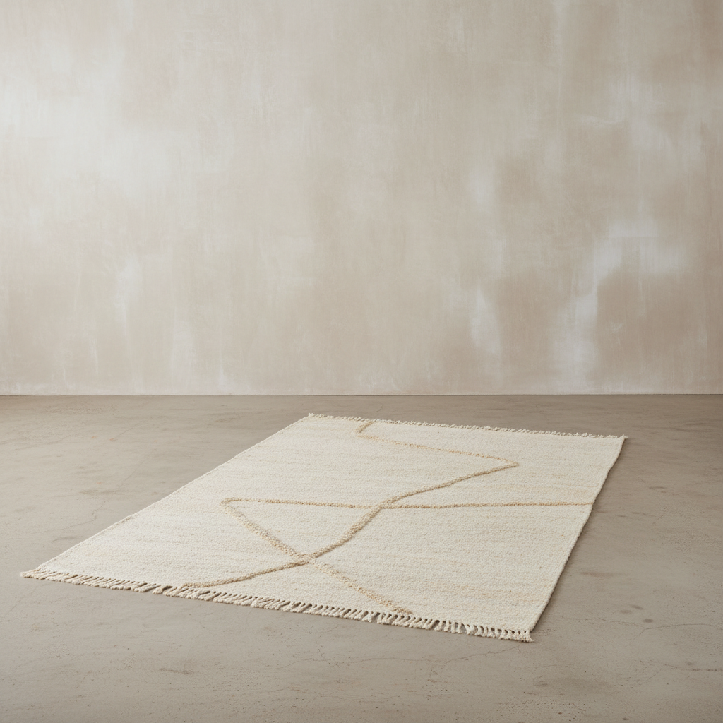 Vuoristo White Woven — 1/5 Studio Down Angle