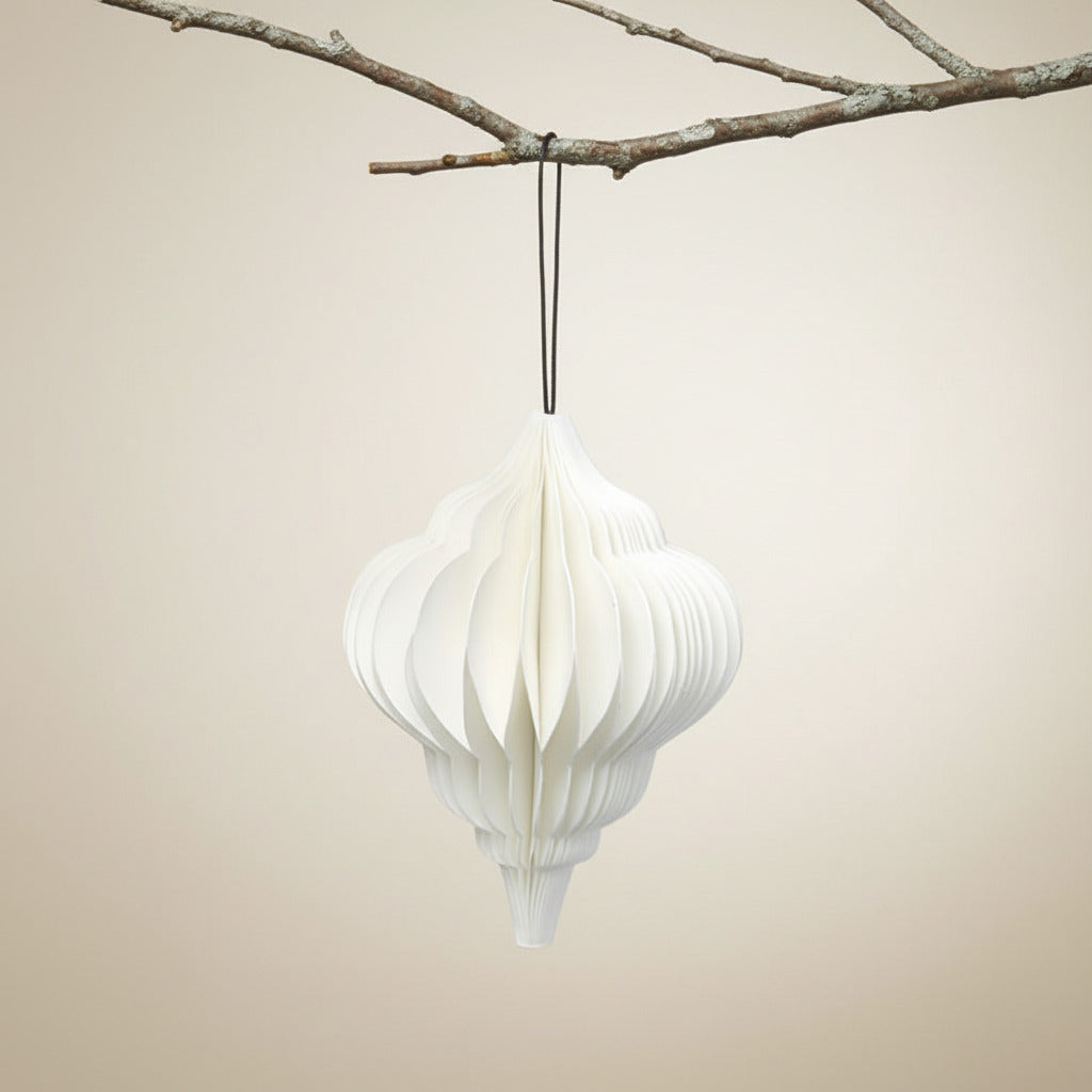 SUSTAIN folding ornament, jewel white (box of 6)