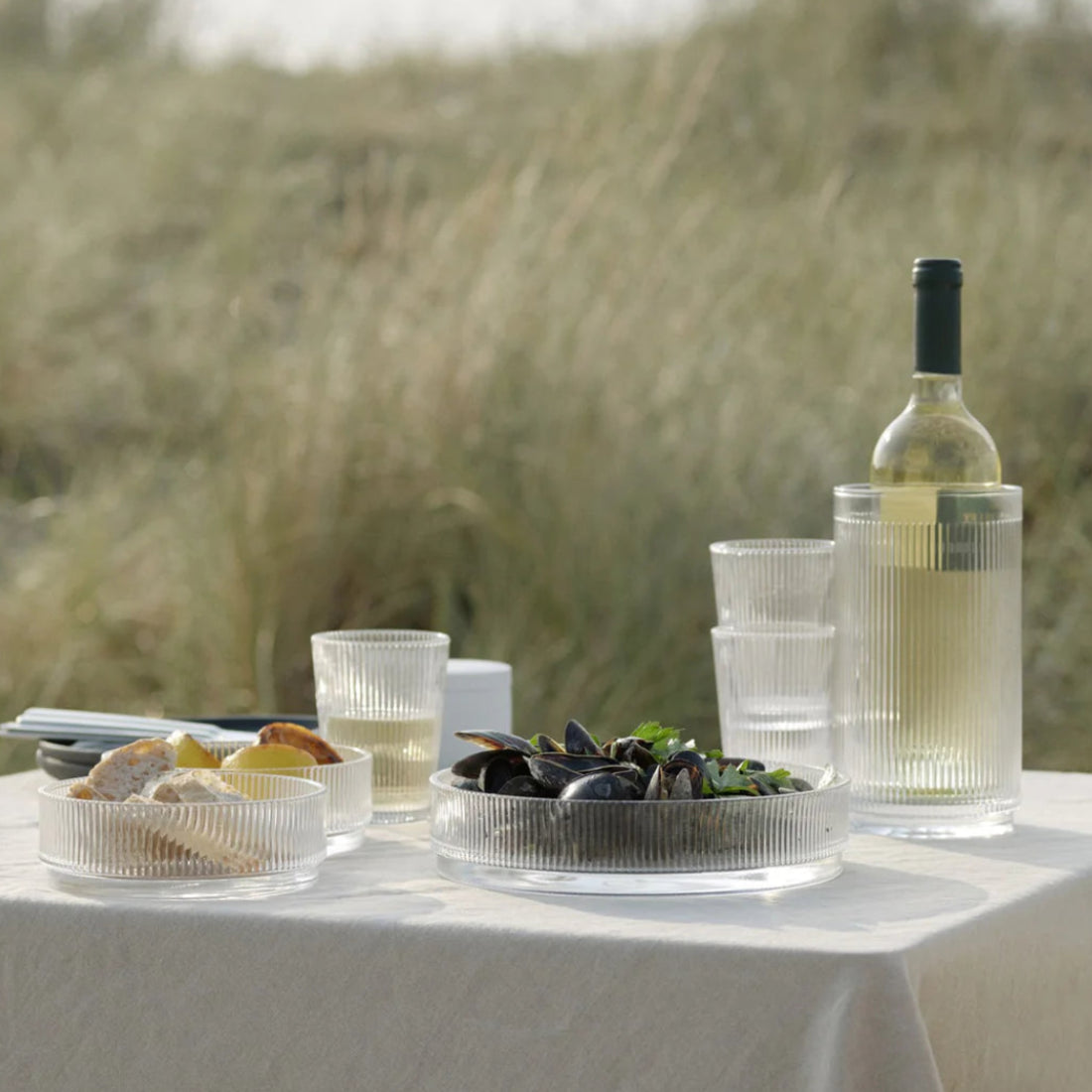 Pilastro wine cooler/vase