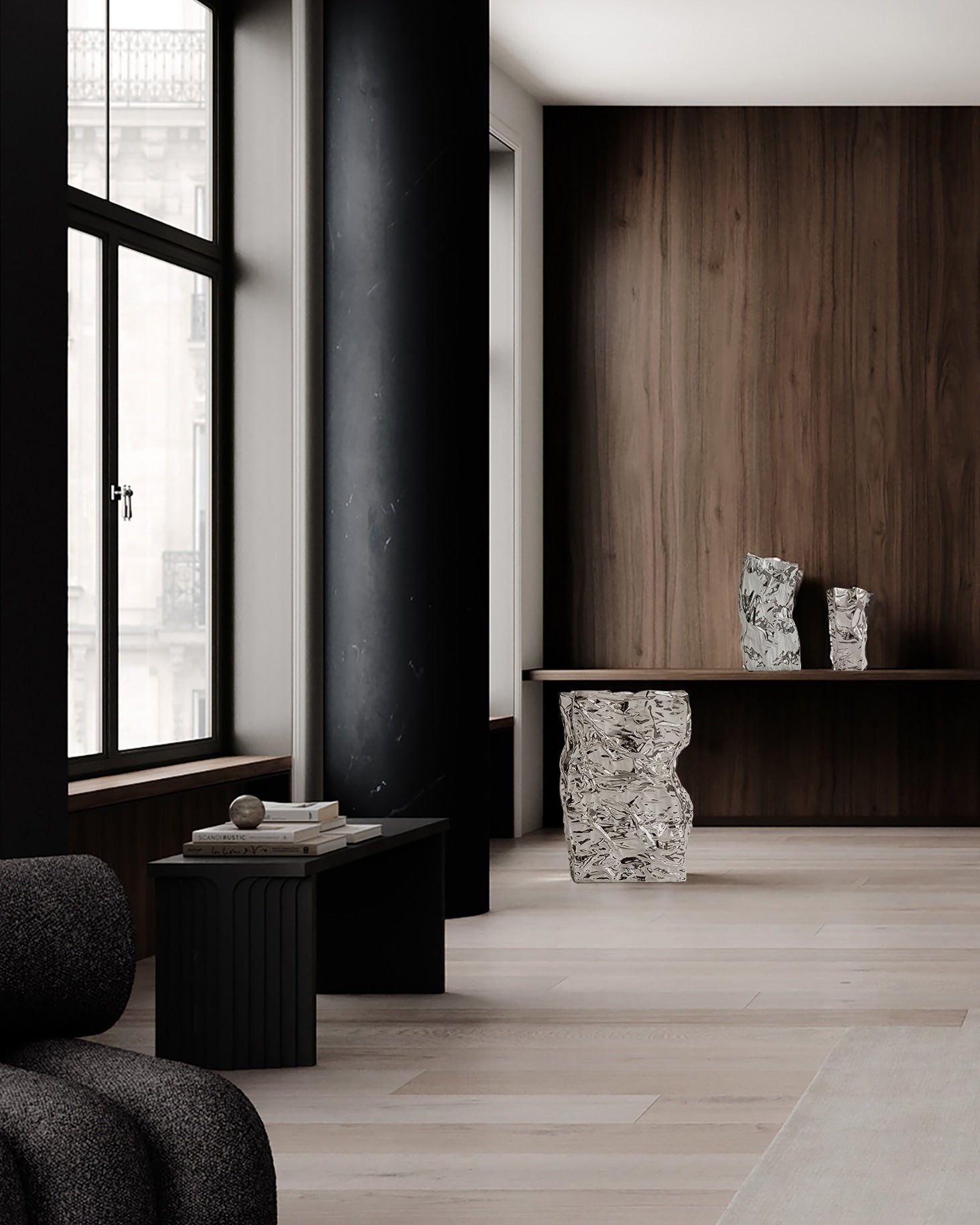Arc Bench - Coffee*