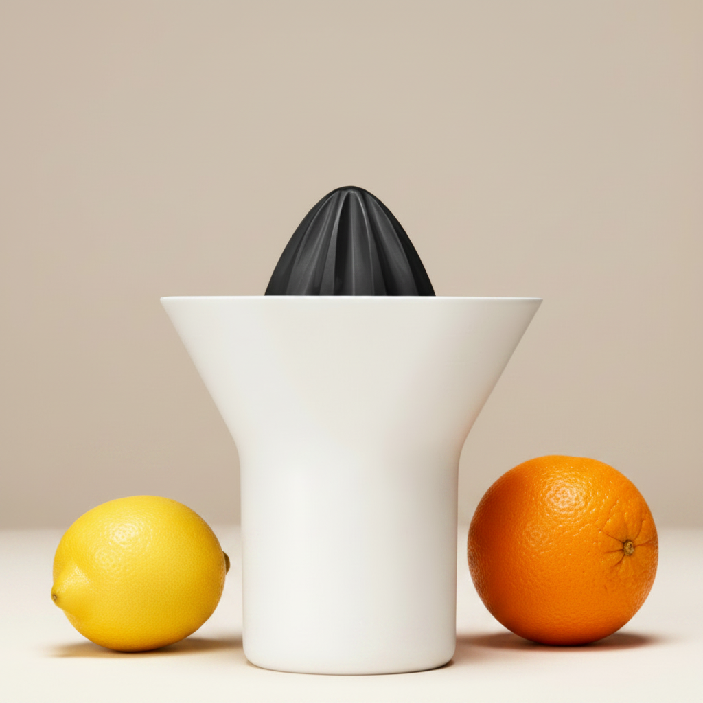 Orange Squeezer- White / Grey