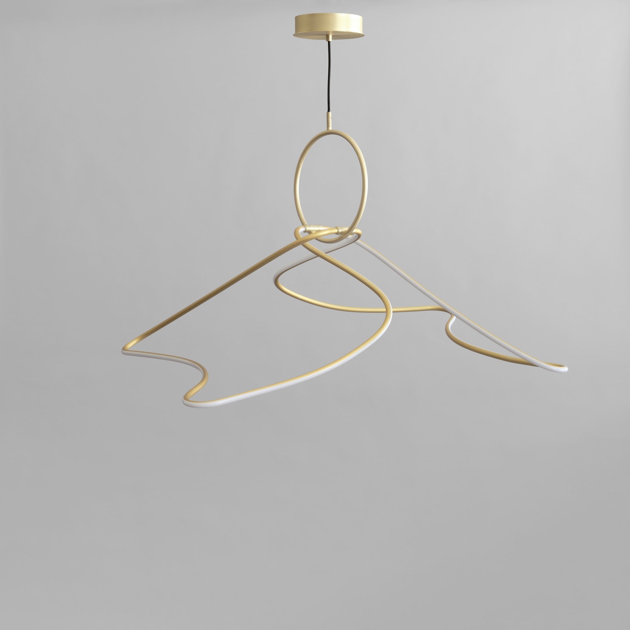 Kumo Chandelier, Big - Brass