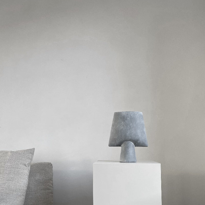 Sphere Vase Square, Mini - Light Grey