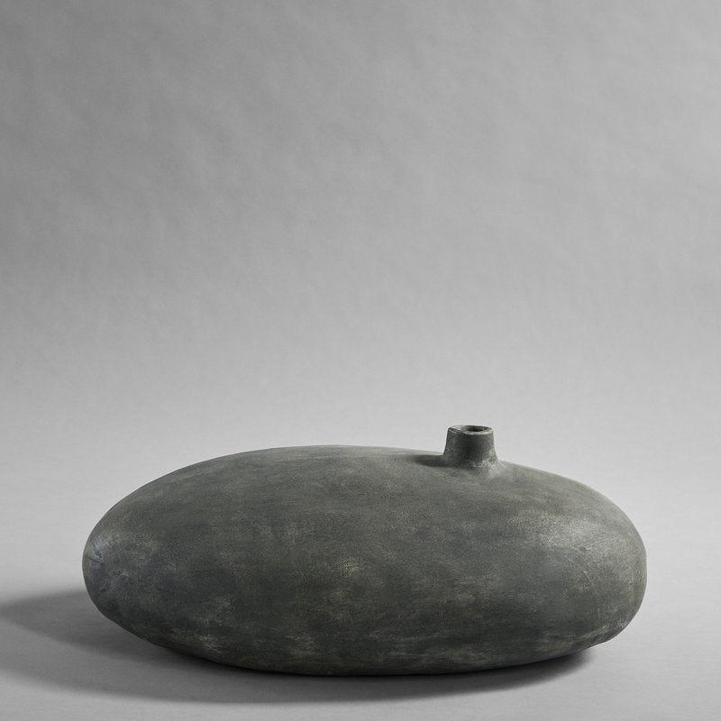 Submarine Vase, Fat - Dark Grey