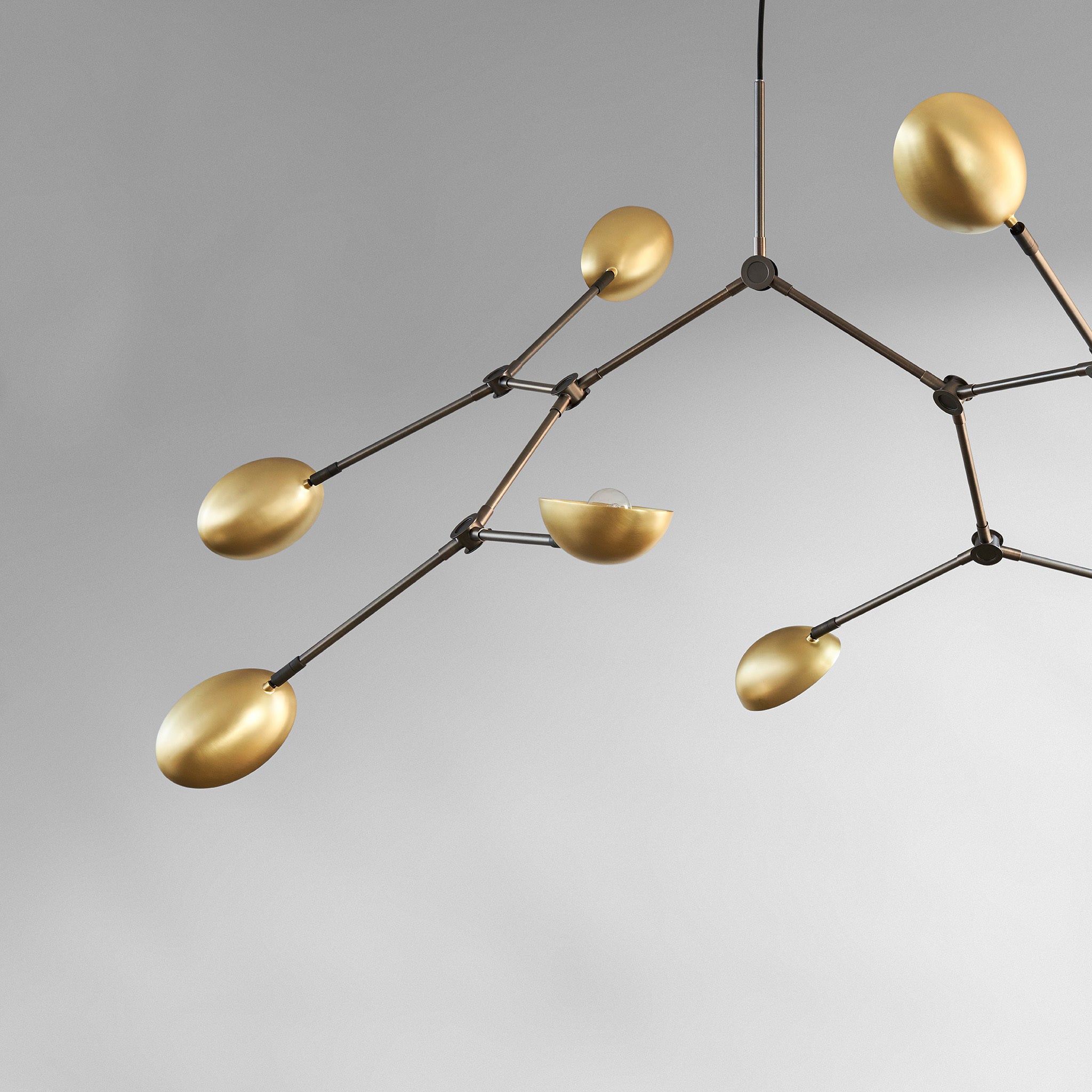 Drop Chandelier - Brass*