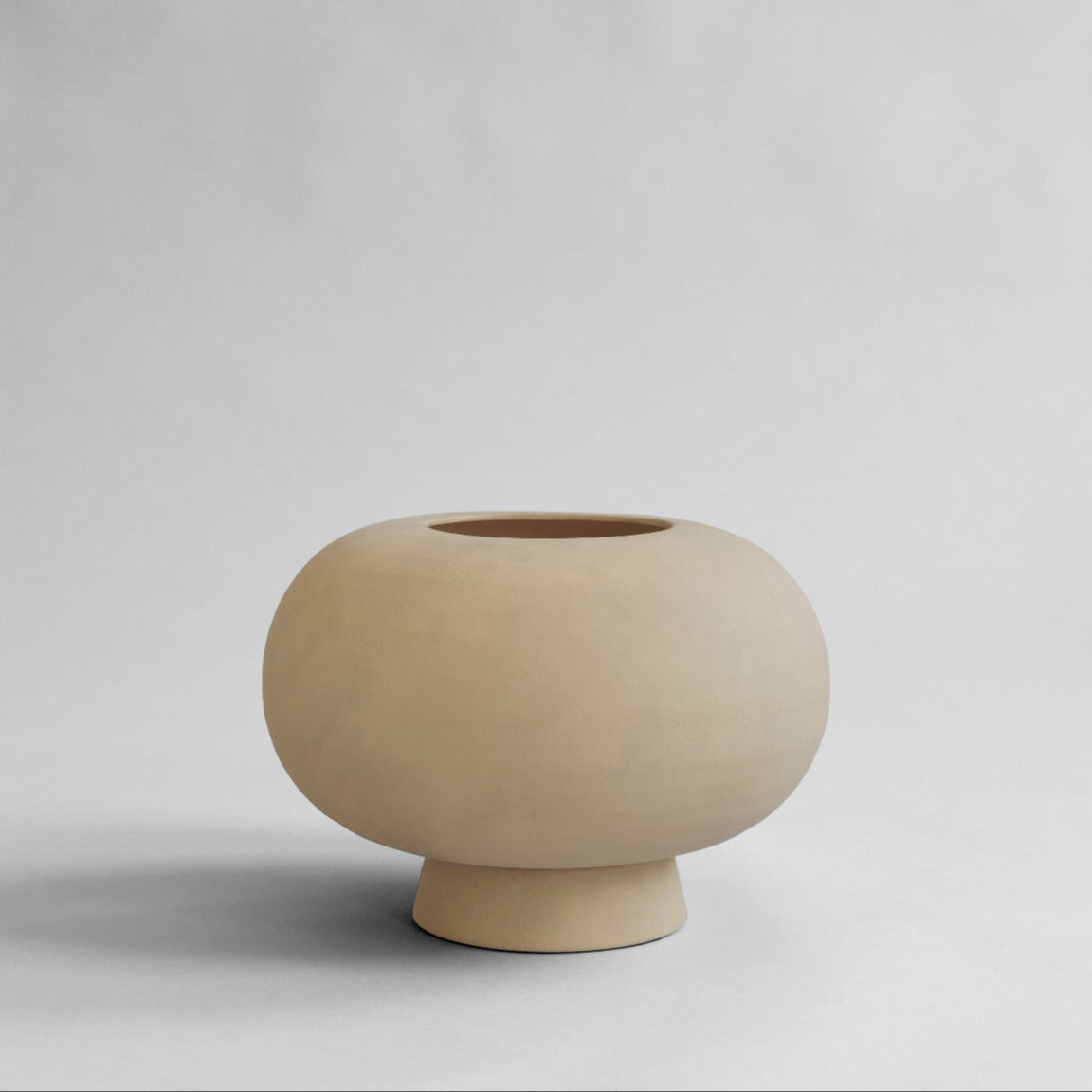 Kabin Vase, Fat - Sand
