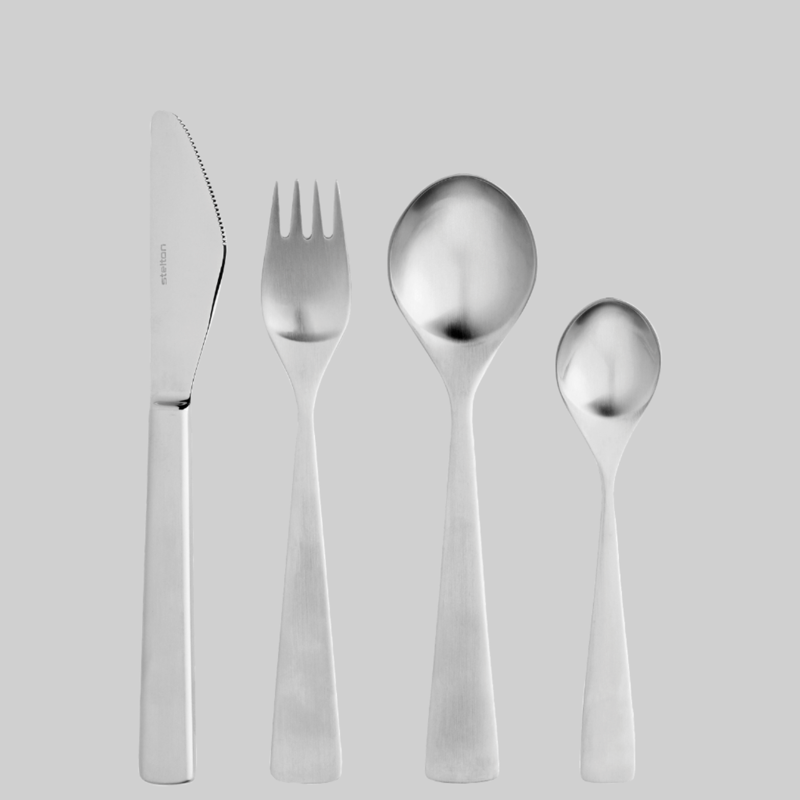 Maya dinner fork steel, 6 pc.