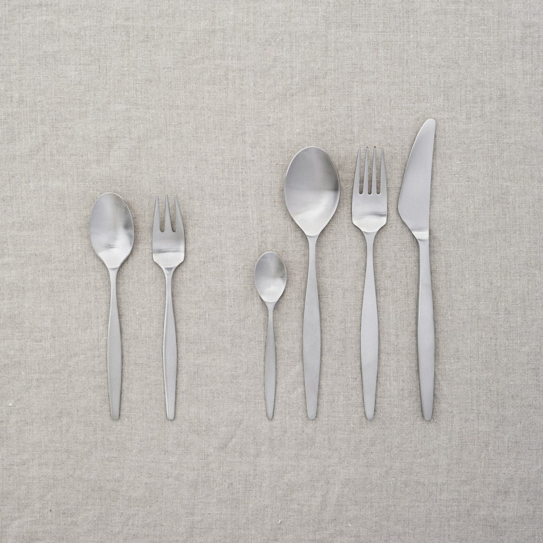 Aztec dinner fork steel - 6pc.