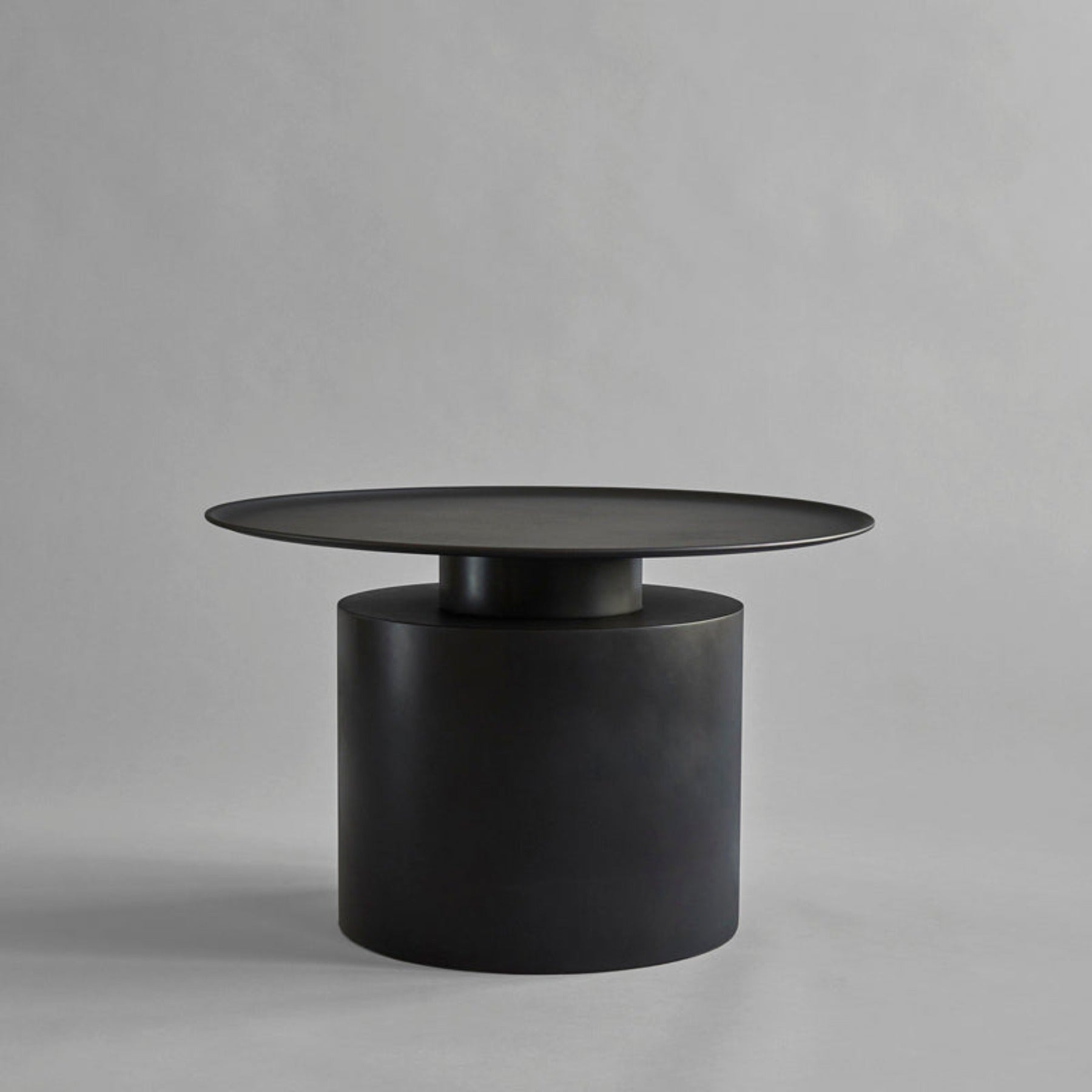 Pillar Coffee Table, Low - Burned Black*