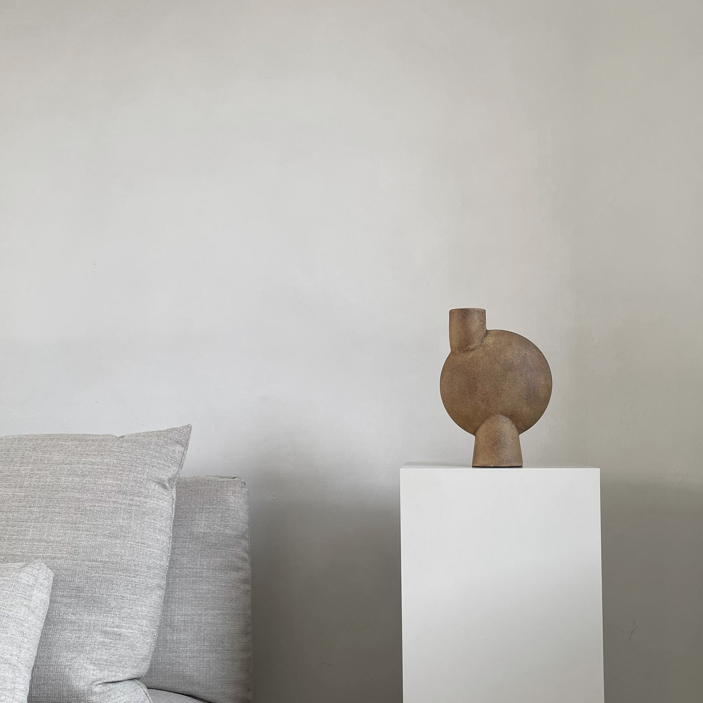 Sphere Vase Bubl, Medio -Ochre