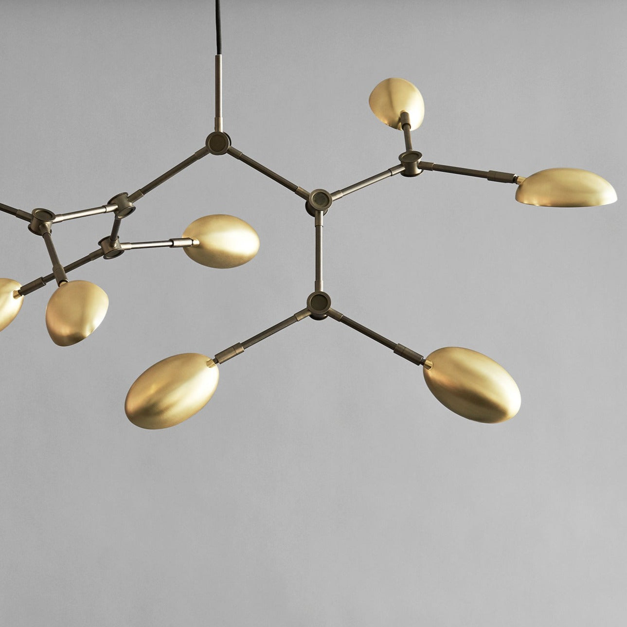 Drop Chandelier - Mini, Brass