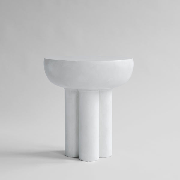 Crown Table, Tall - Bone White