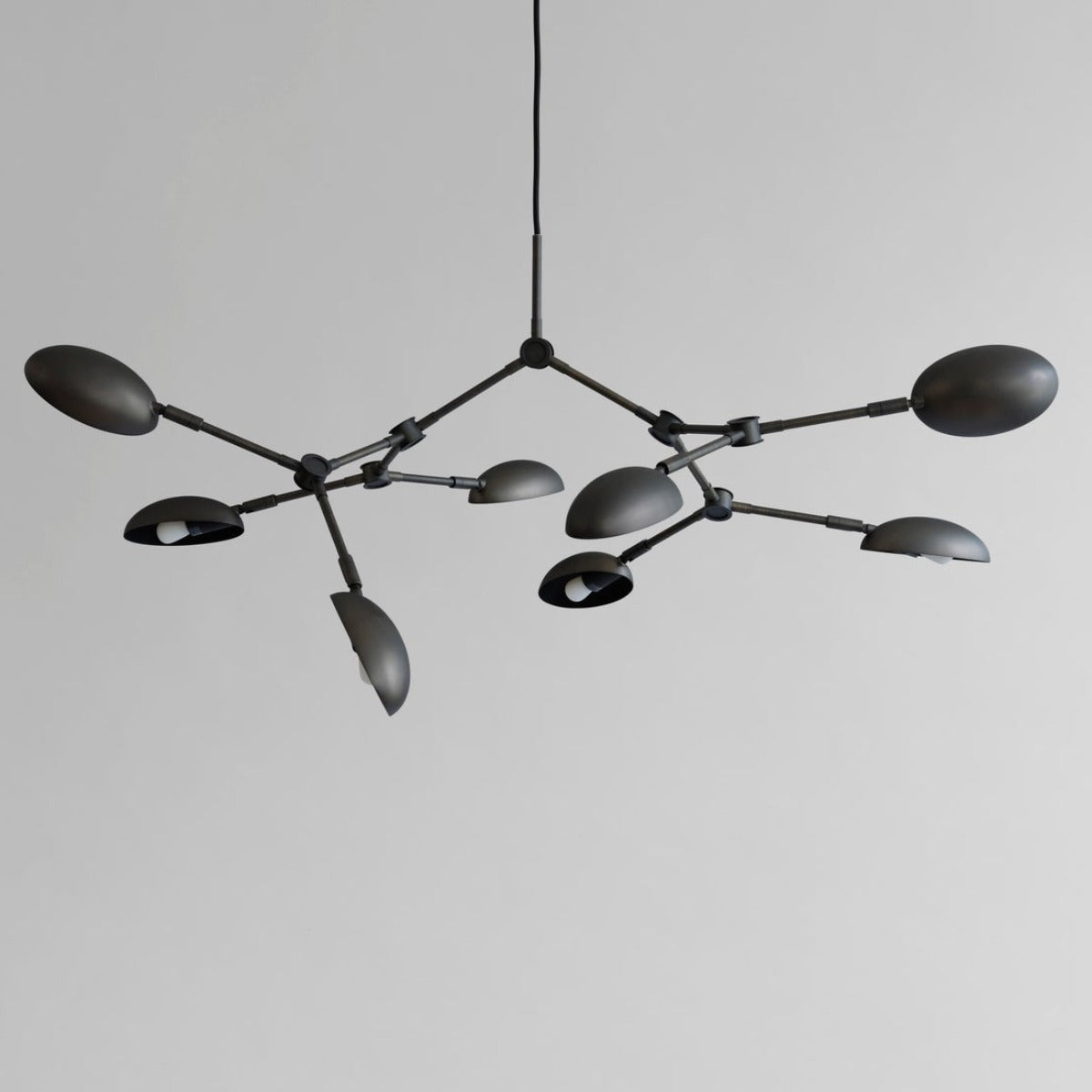 Drop Chandelier, Mini - Bronze, UL
