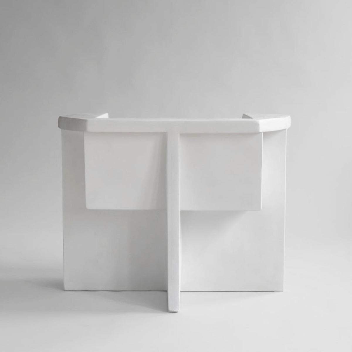 Brutus Lounge Chair - Bone White