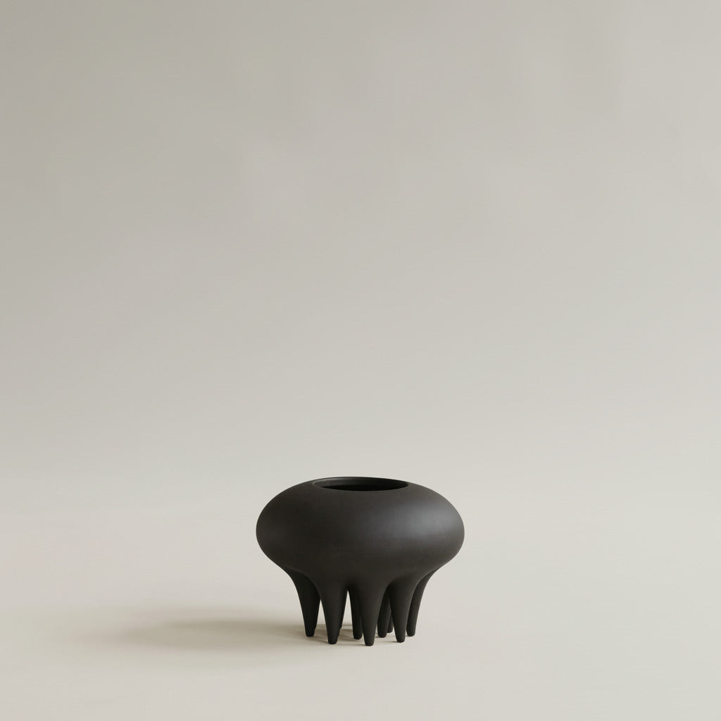 Medusa Vase, Mini - Coffee
