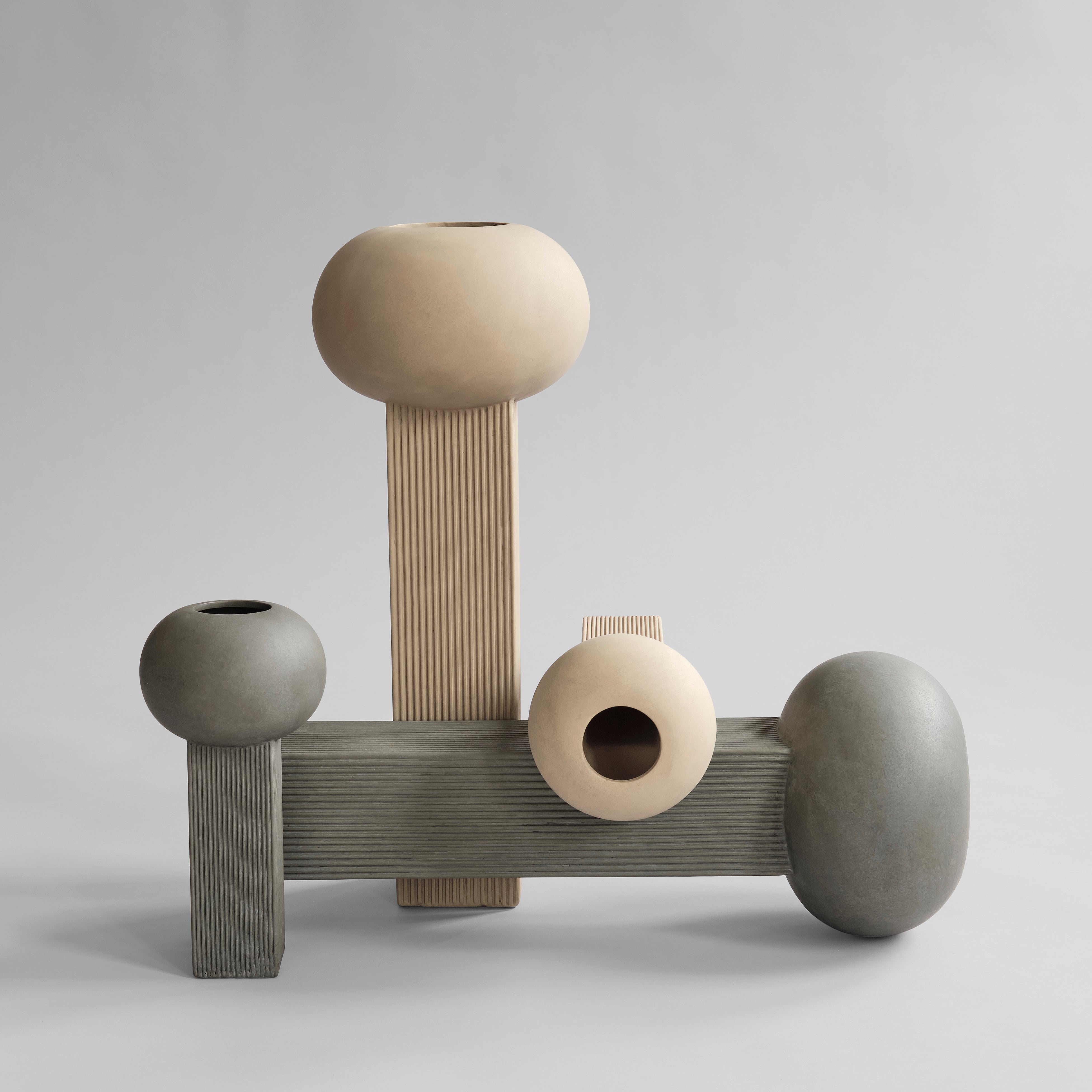 Empire Vase, Mini - Dark Grey