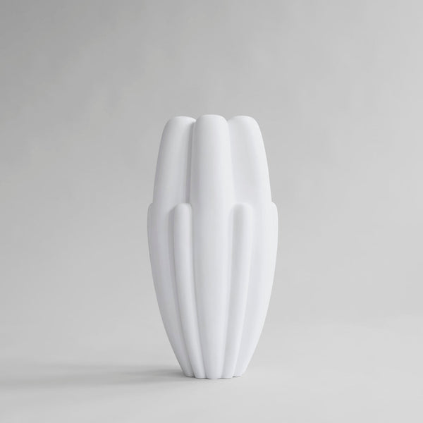 Bloom Slim Vase, Big - Bone White