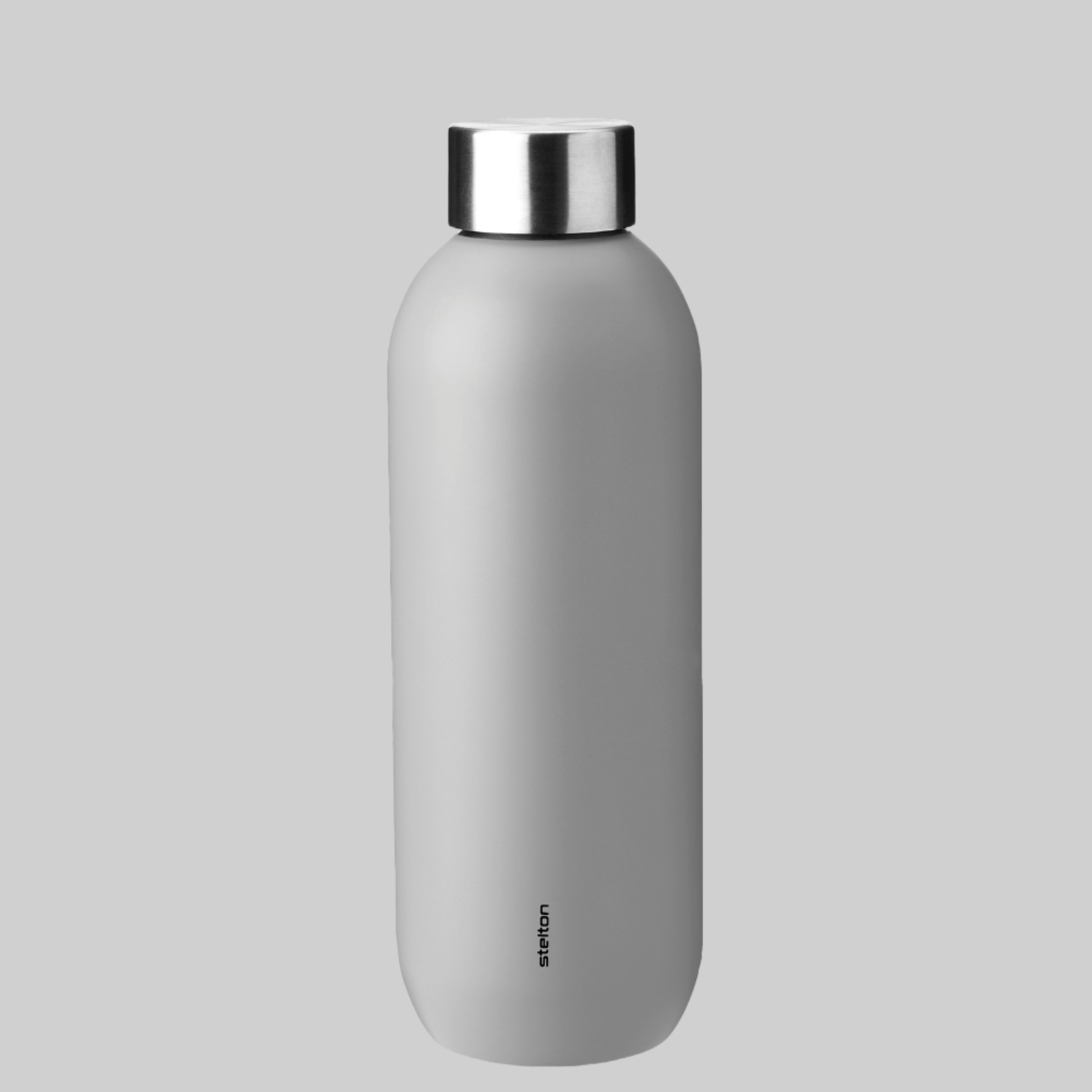 Keep Cool vacuum insulated bottle, light grey