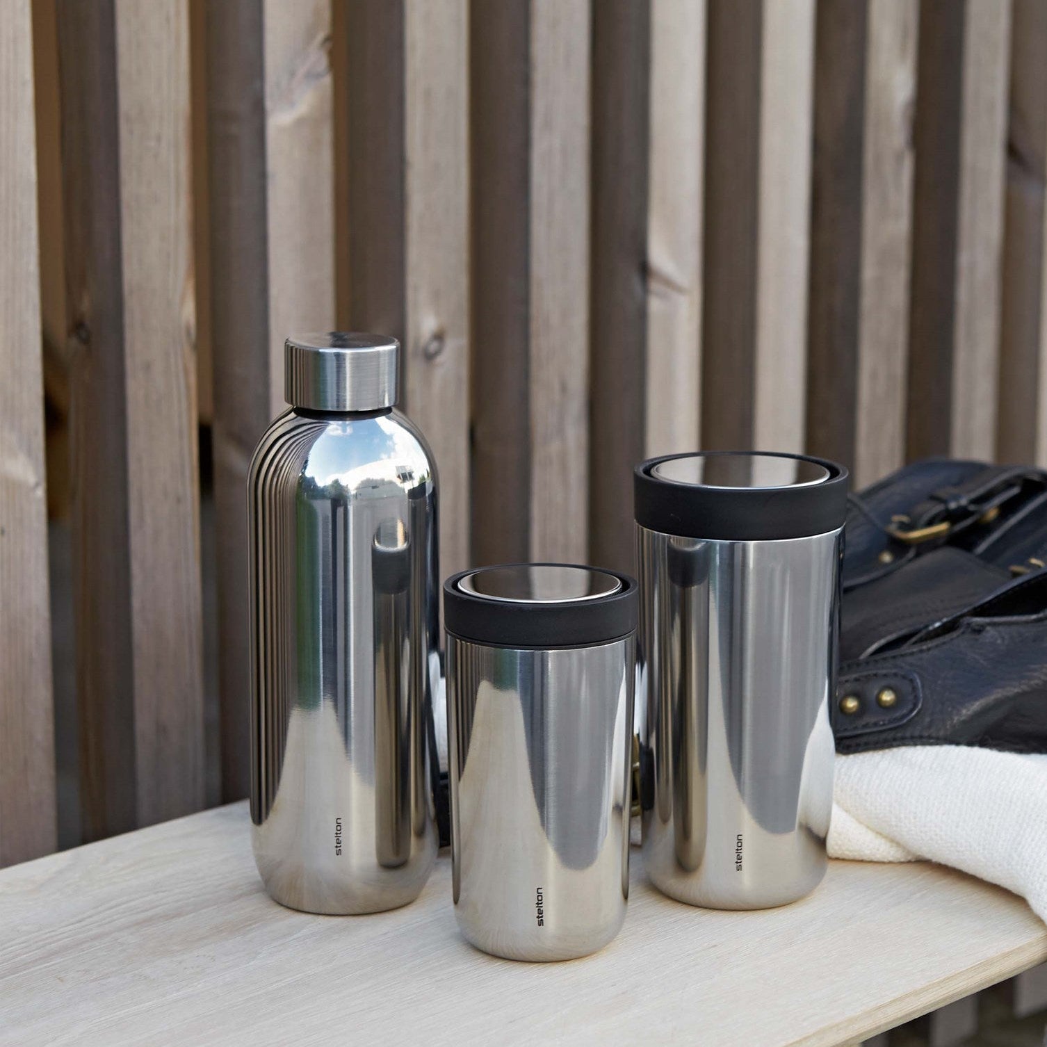 Keep Cool vacuum insulated bottle, steel