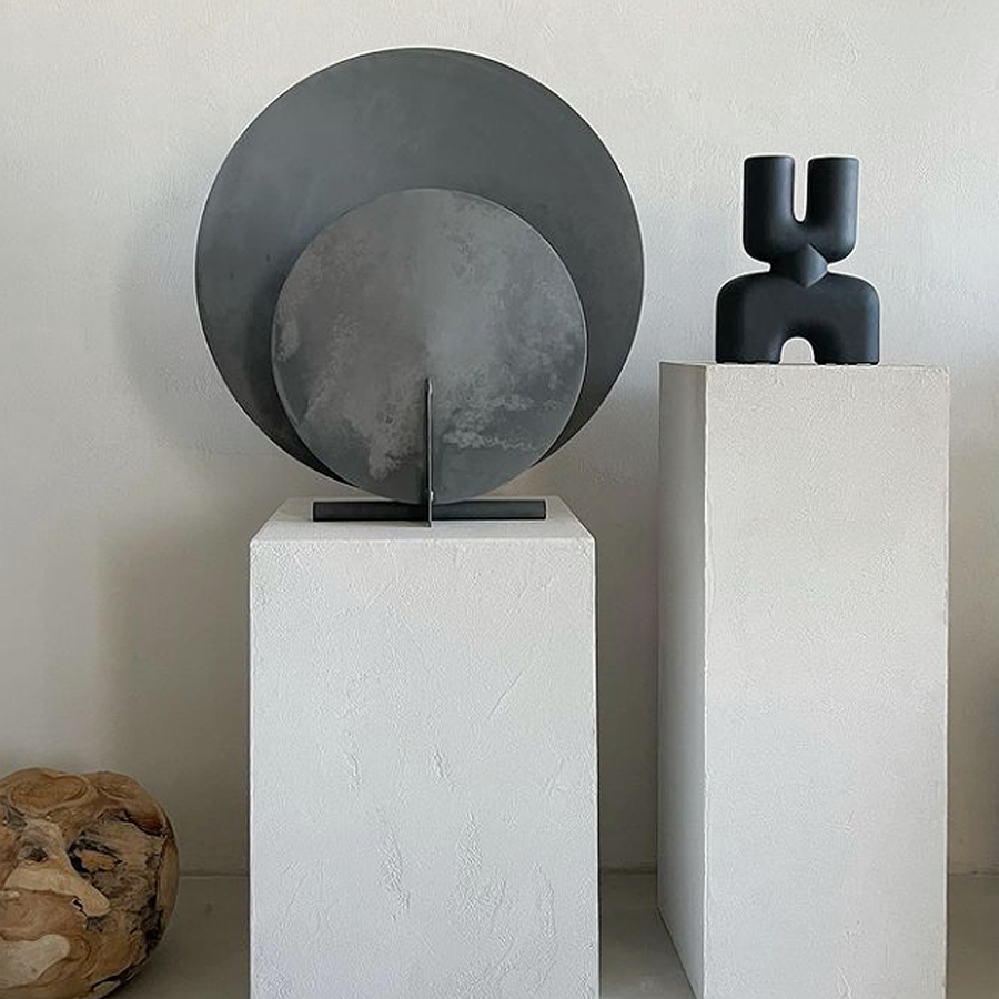 AD Floor Lamp - Oxidized