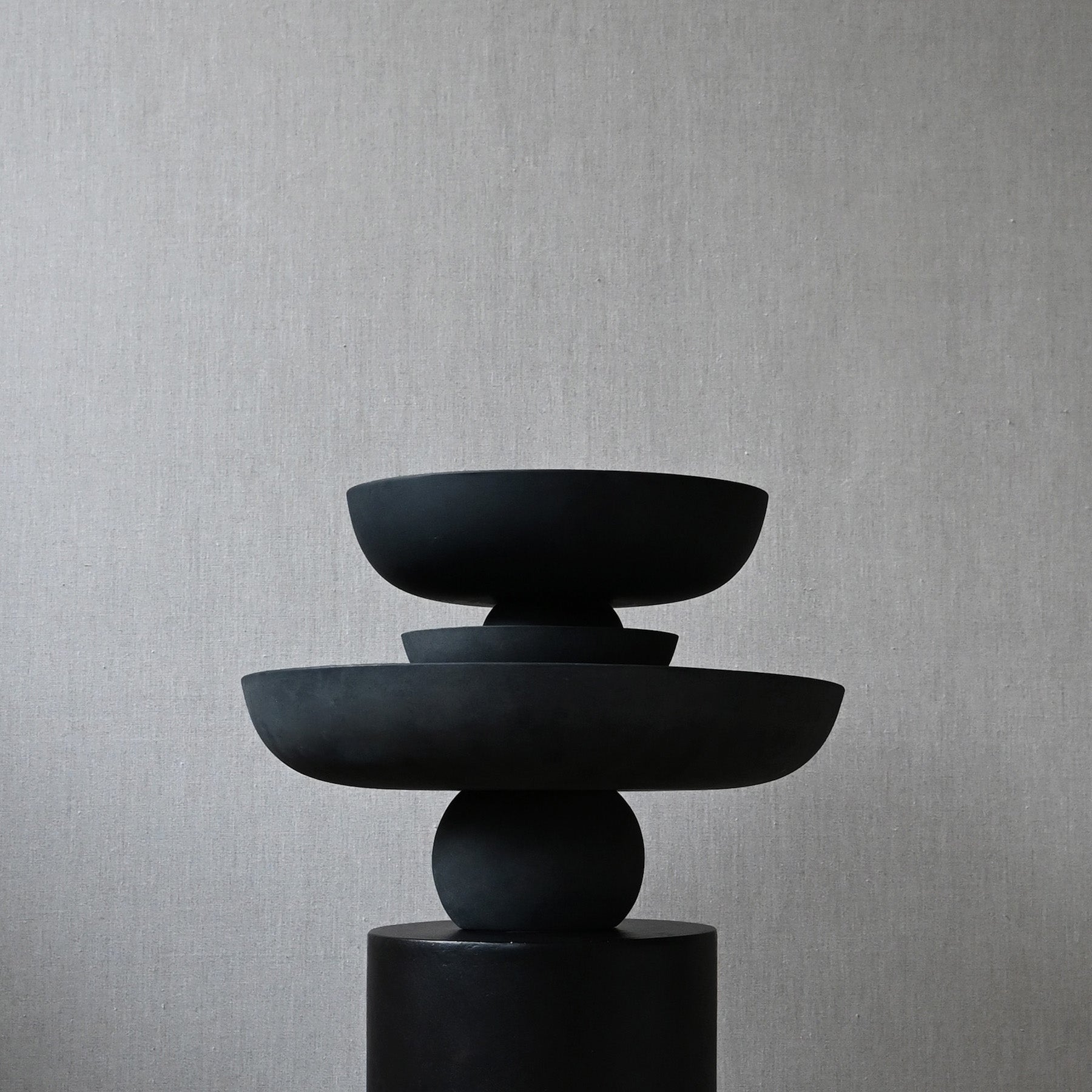 Baburu Bowl , Mini - Black