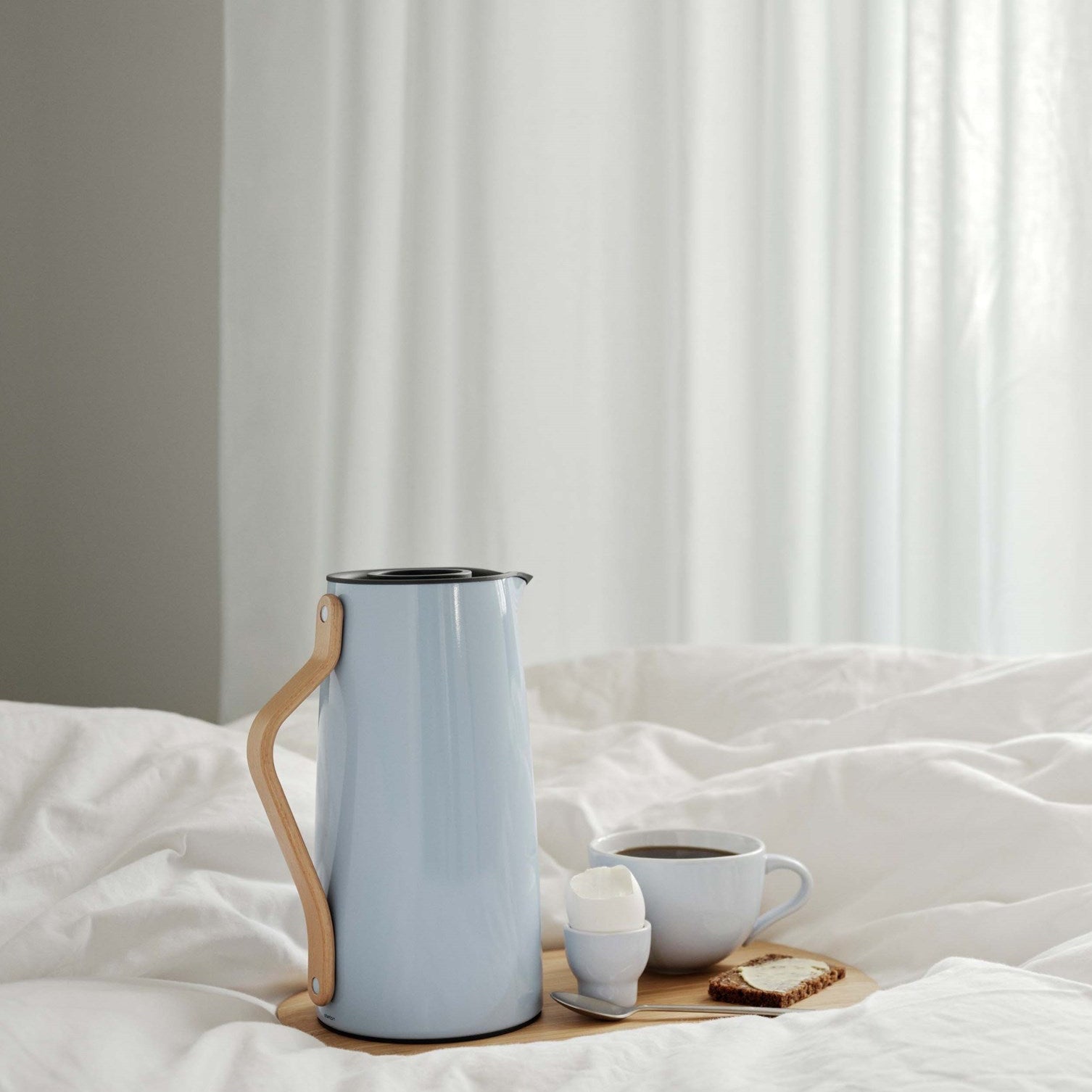 Emma vacuum jug, coffee 1.2L - blue