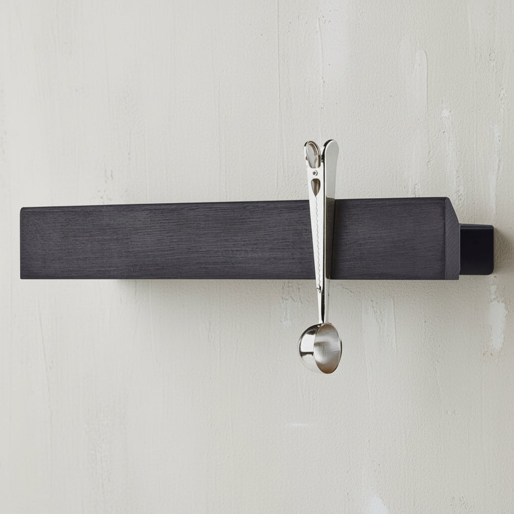 FLEX System magnetic shelf short, black oak/black*