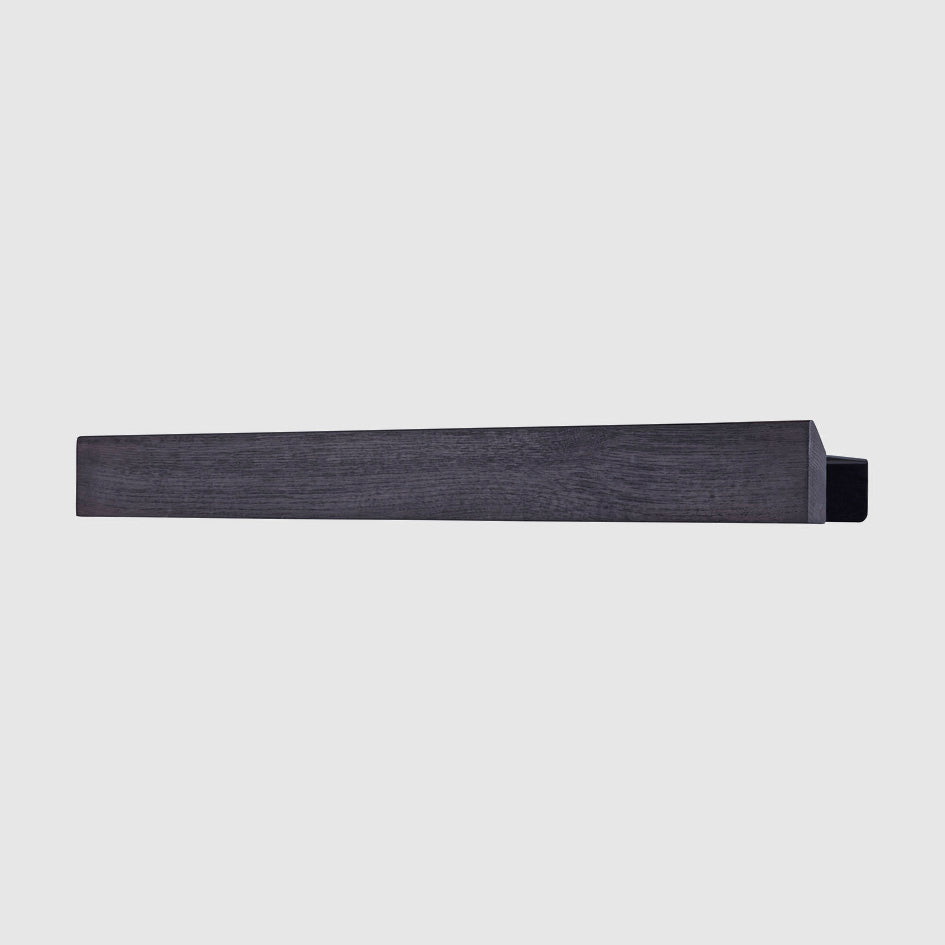 FLEX System magnetic shelf long, black oak/black*