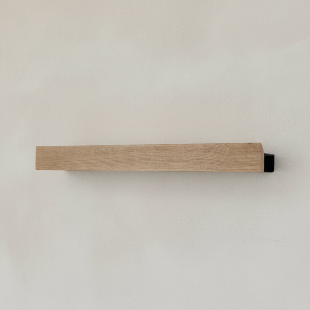 FLEX System magnetic shelf long, oak/black*
