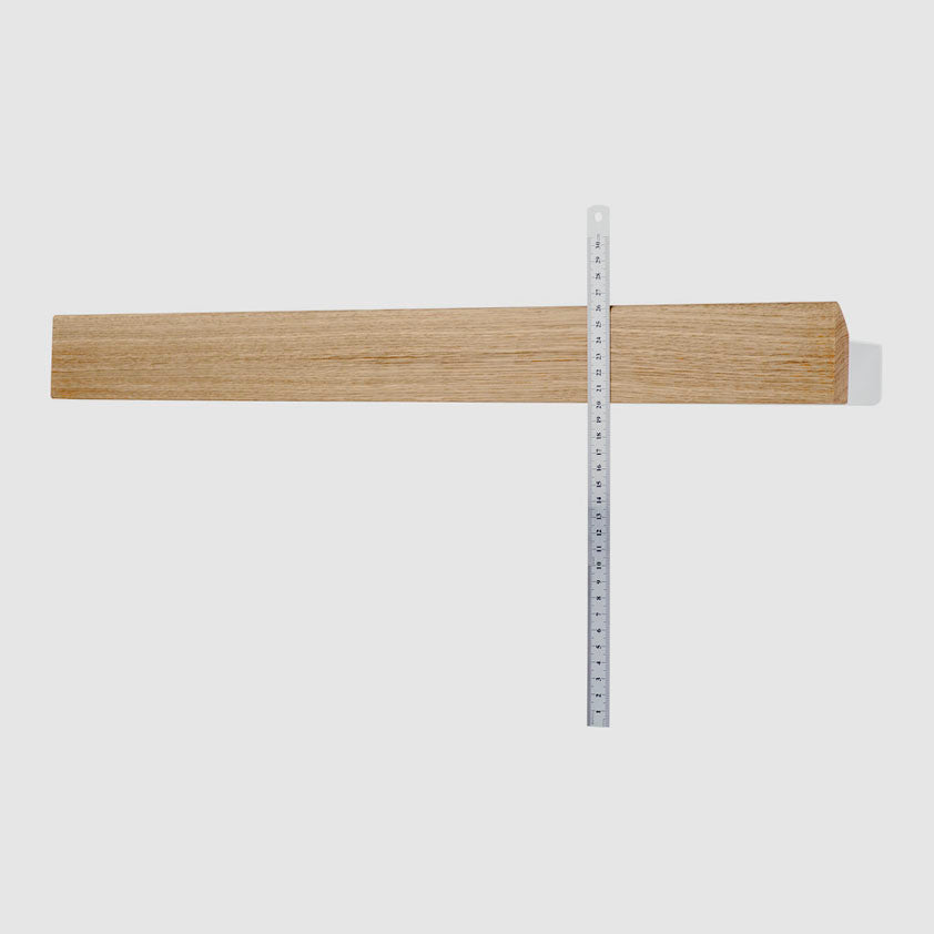 FLEX System magnetic shelf long, oak/white*