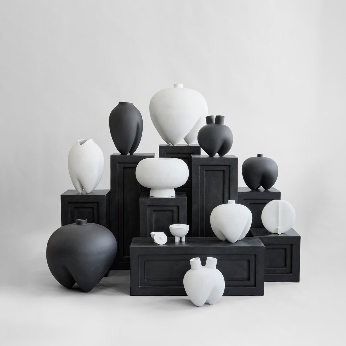 Sumo Vase, Slim - Coffee