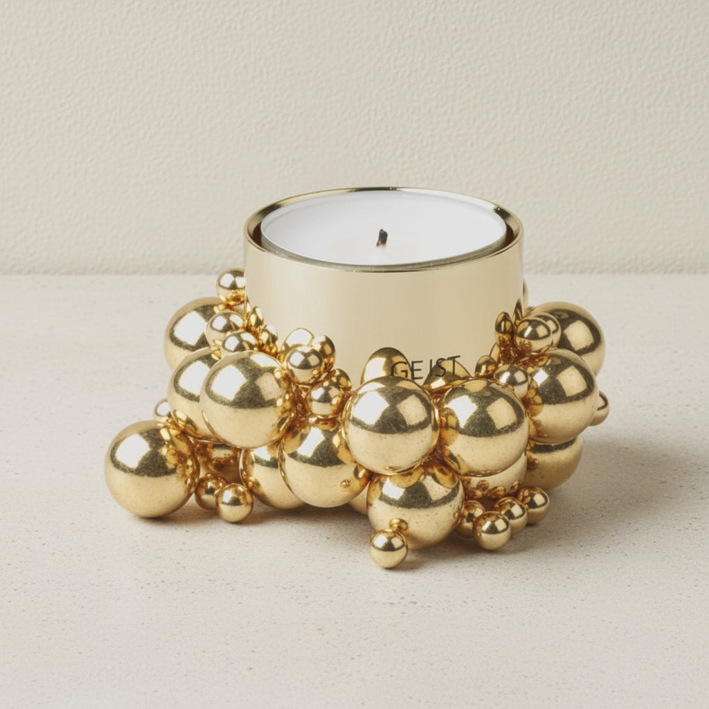 MOLEKYL tealight, brass