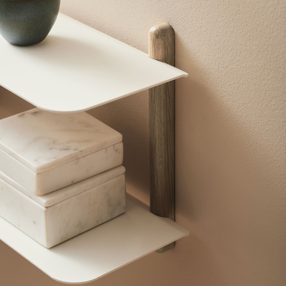 NIVO Shelf Small B - light oak/white