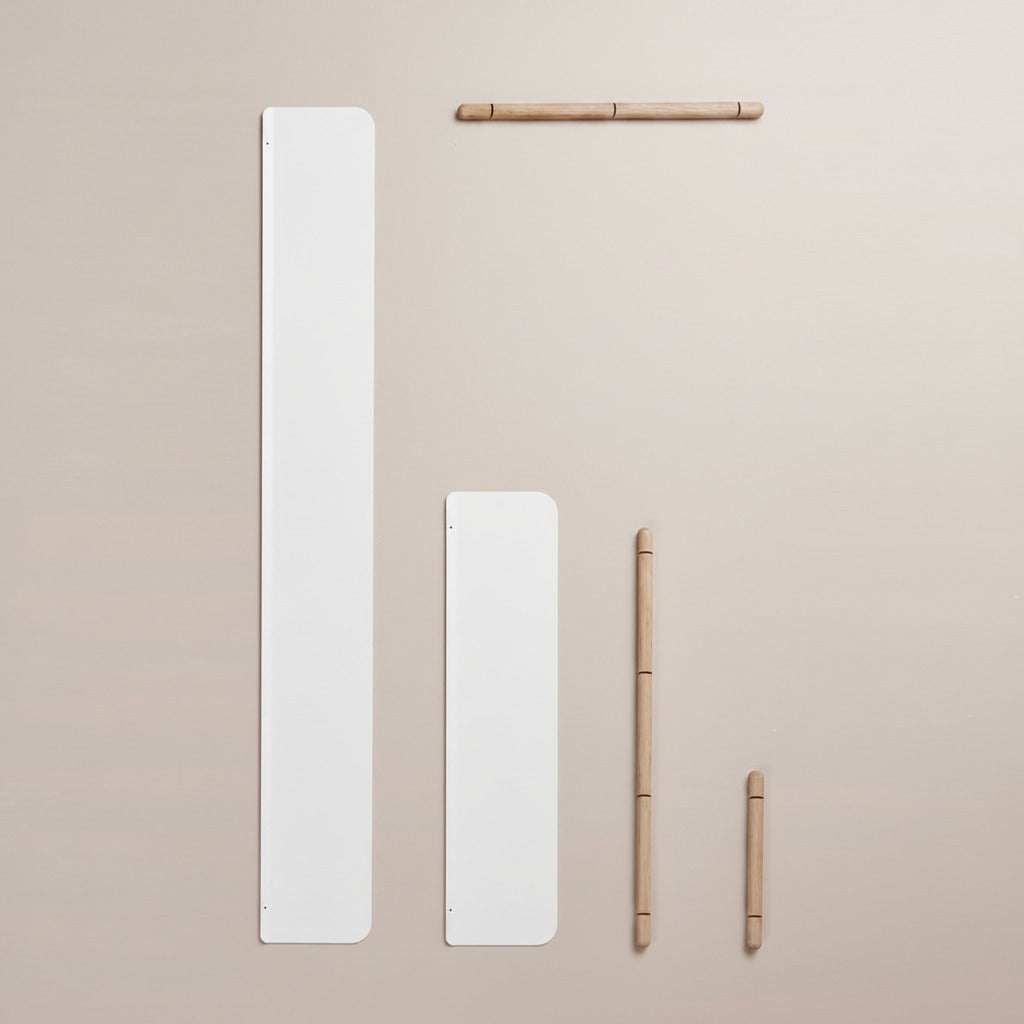 NIVO Shelf Small B - light oak/white