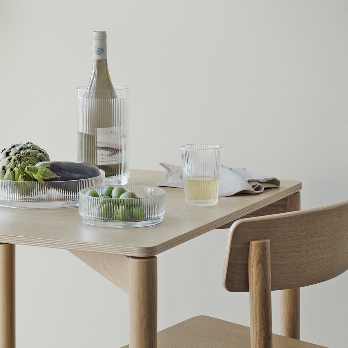 Pilastro wine cooler/vase
