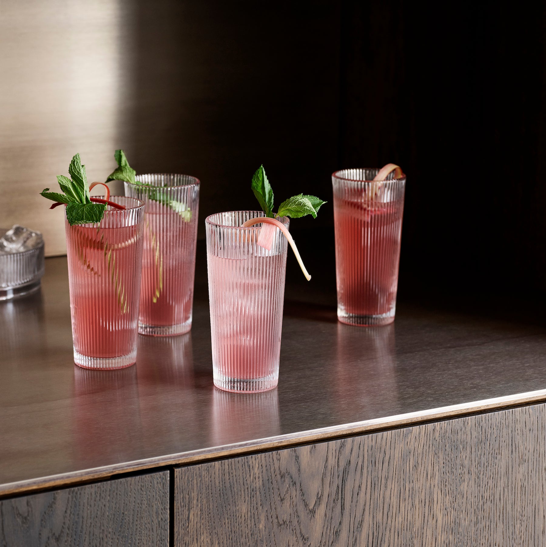 Pilastro long drinking glasses, set of 4