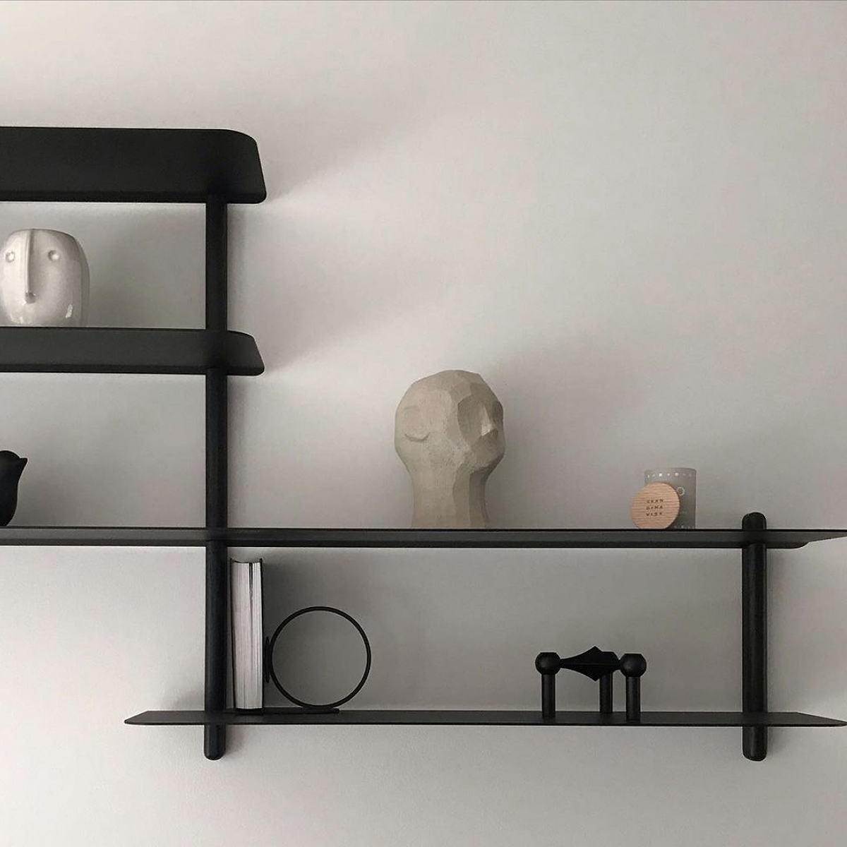 NIVO Shelf Small B - black ash/black*