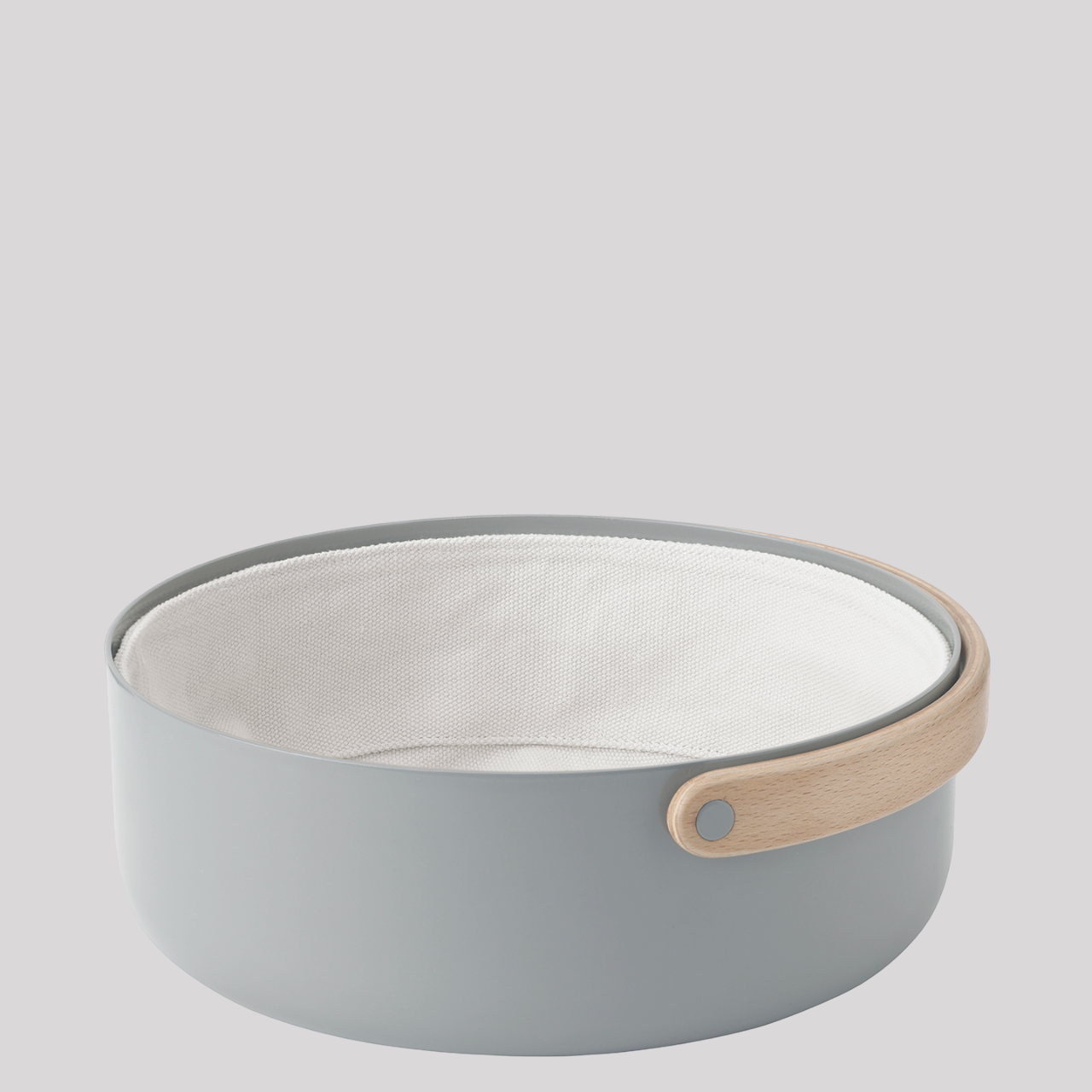 Emma bread basket - grey