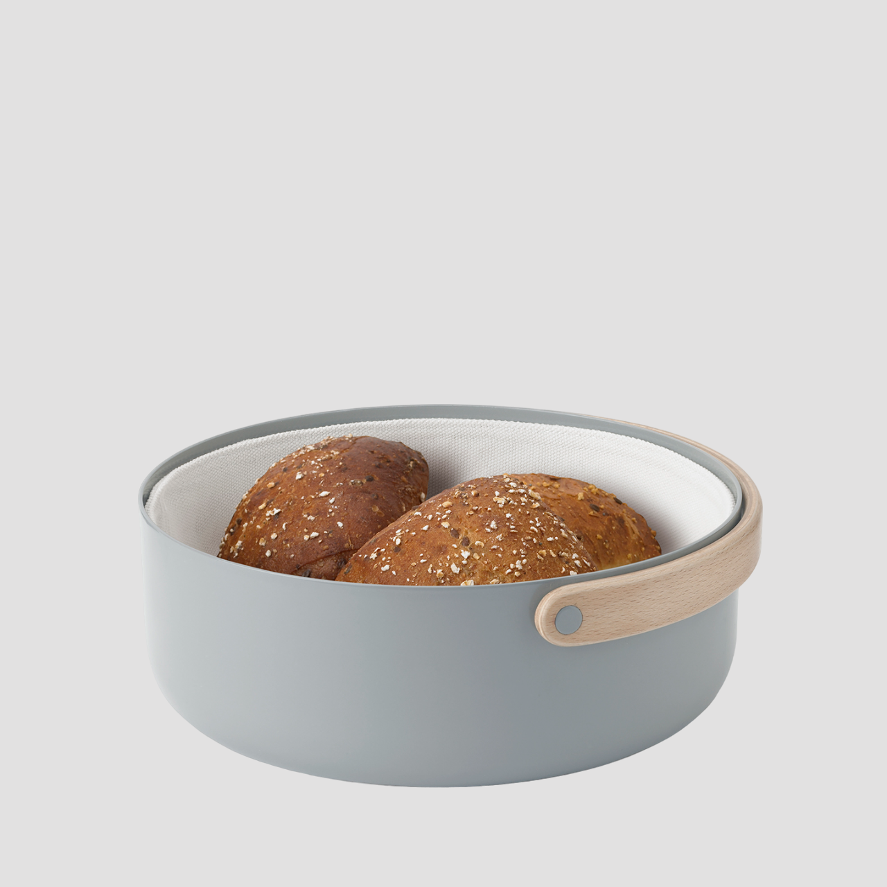 Emma bread basket - grey