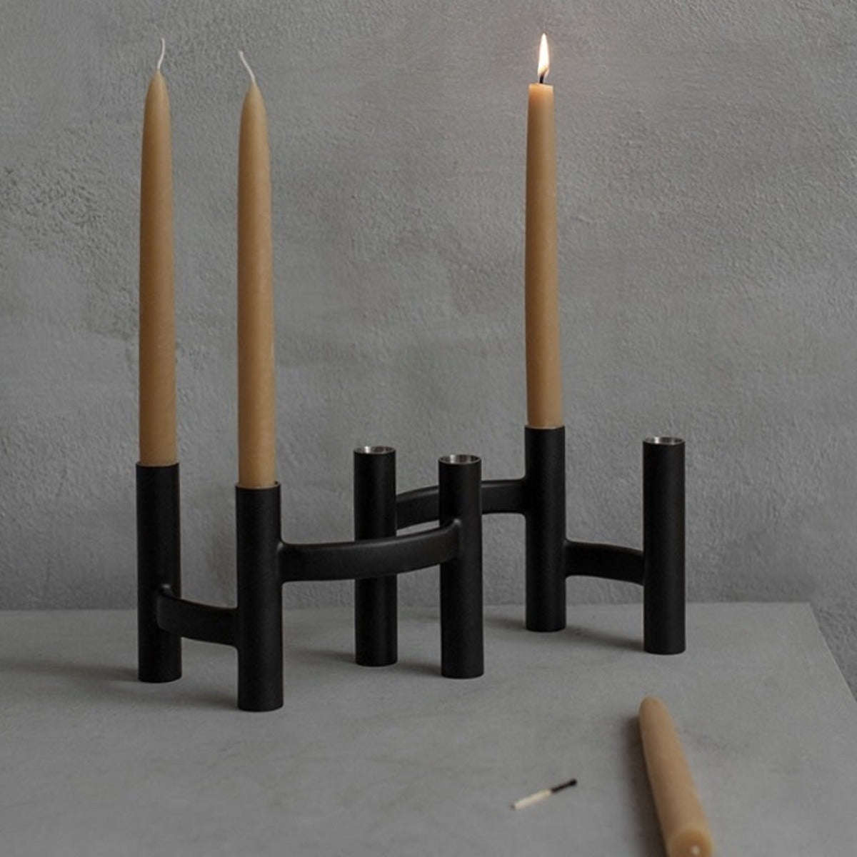 Ora Three-Branch Candleholder