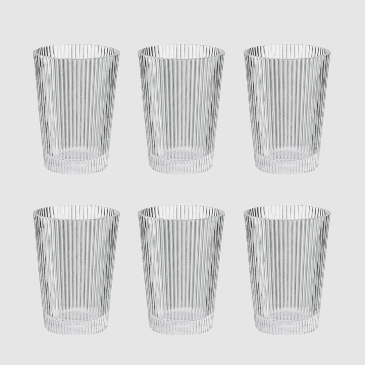 Stelton Pilastro Drinking Glasses - Set of 6 – House&Hold