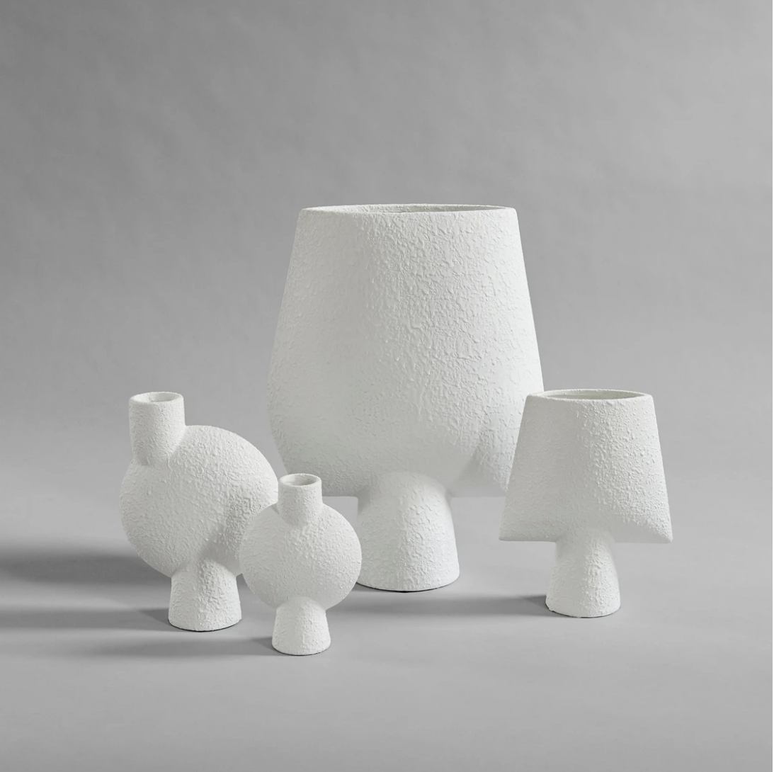 Sphere Vase Bubl, Mini - Bubble White