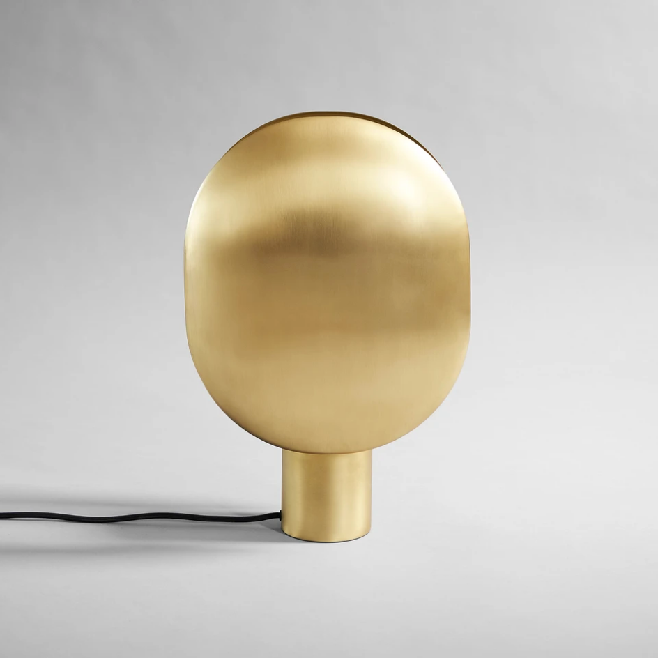 Clam Table Lamp - Brass*