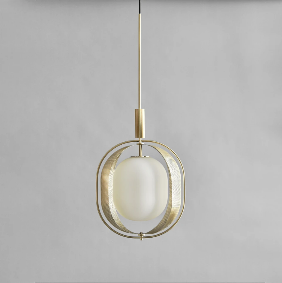 Pearl Pendant - Brass, Special Order