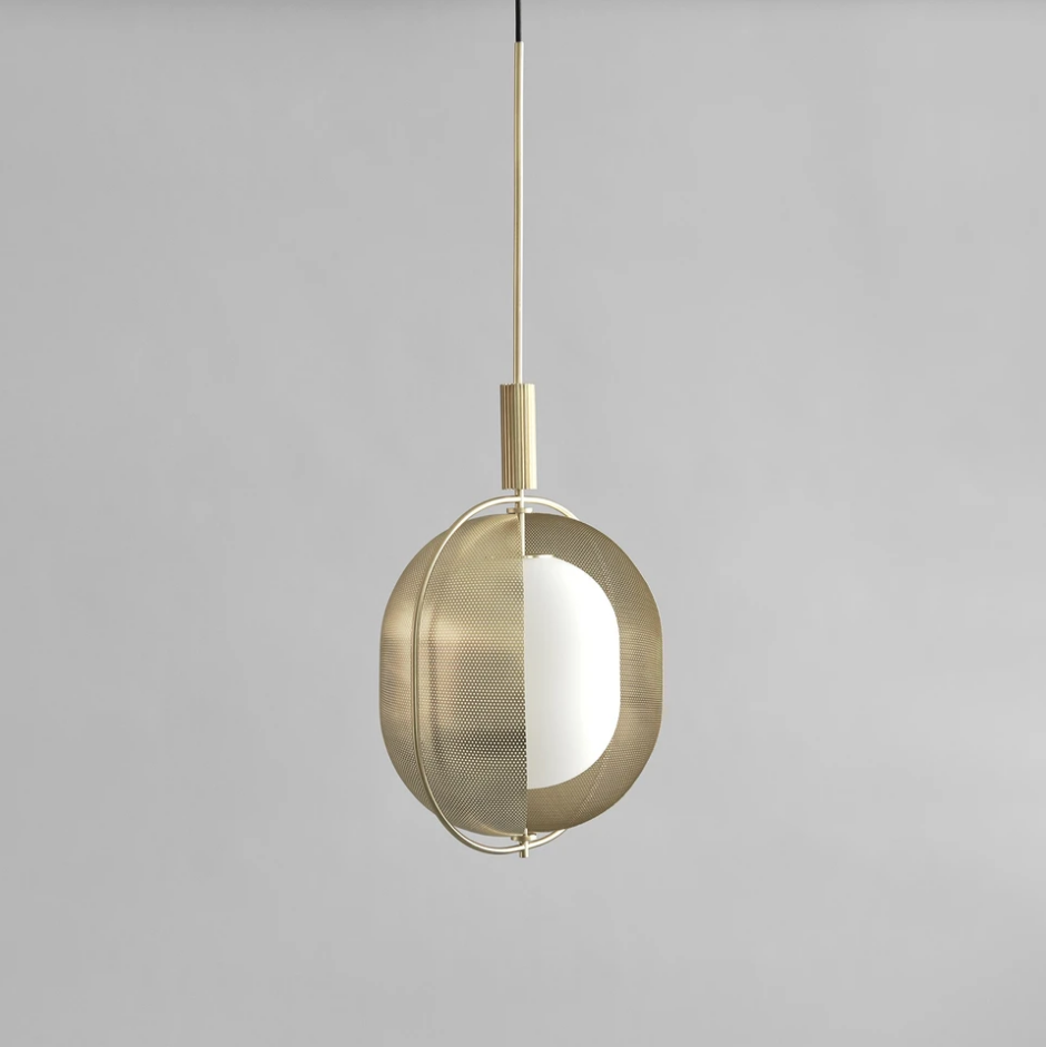Pearl Pendant - Brass, Special Order