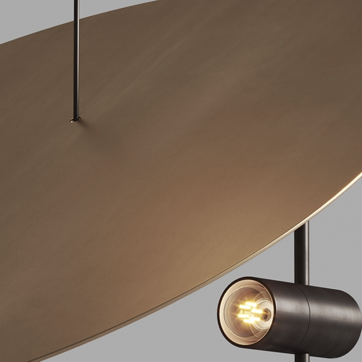 The Moon Floor Lamp - Bronze/Brass UL